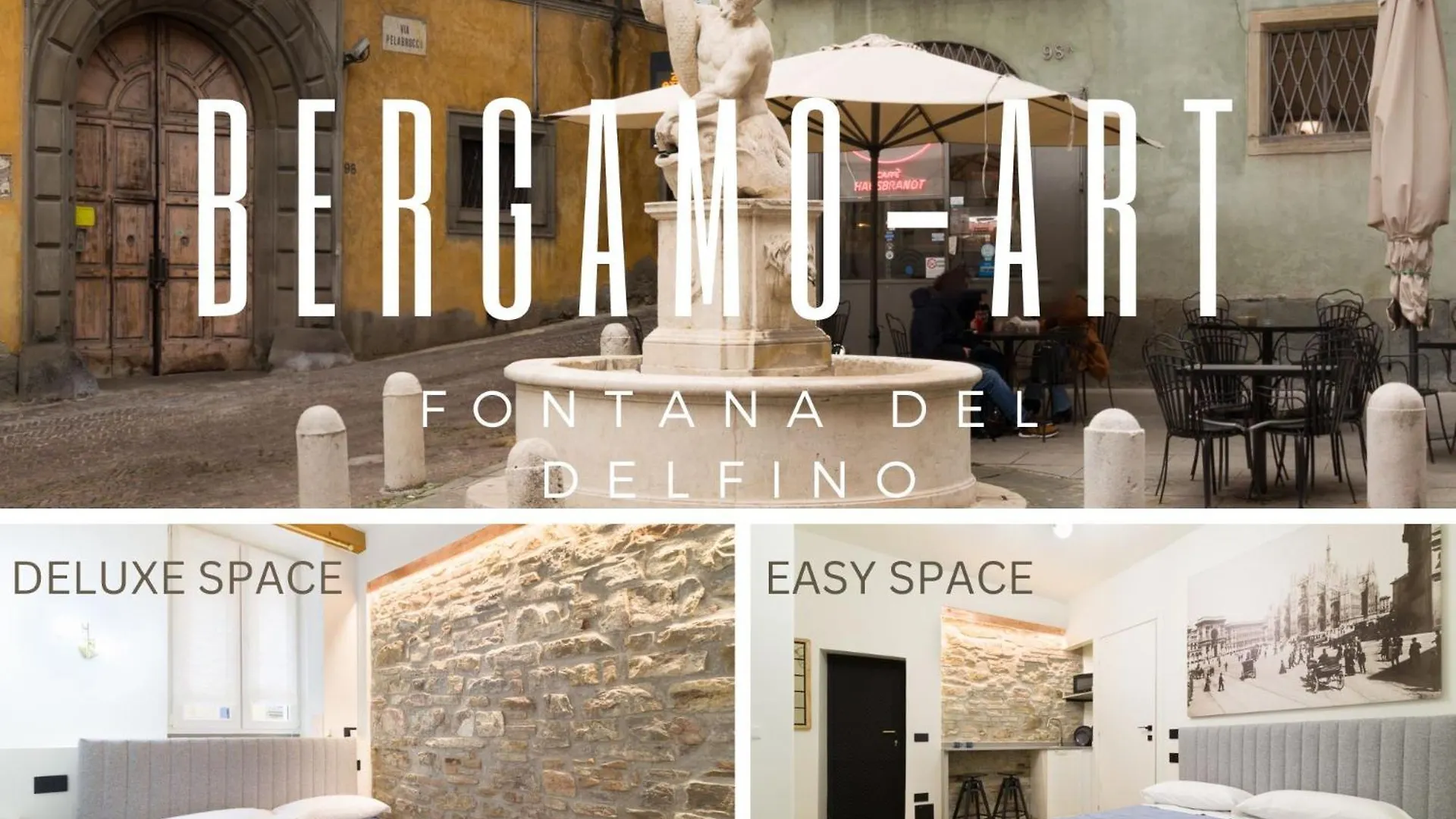 Bergamo Art - Fontana Del Delfino Apartment